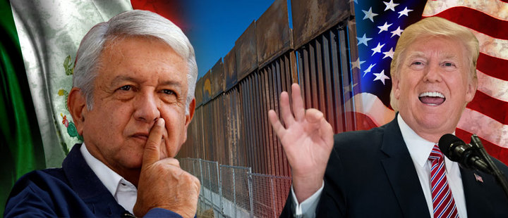This is AMLO's strategy for not constructing the border wall This is AMLO's strategy for not constructing the border wall