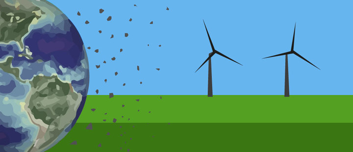Renewable energy also harms the environment Renewable energy also harms the environment