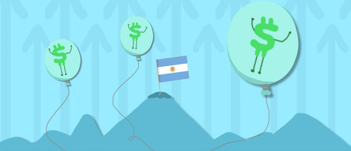 Inflation in Argentina reached a historic peak Inflation in Argentina reached a historic peak