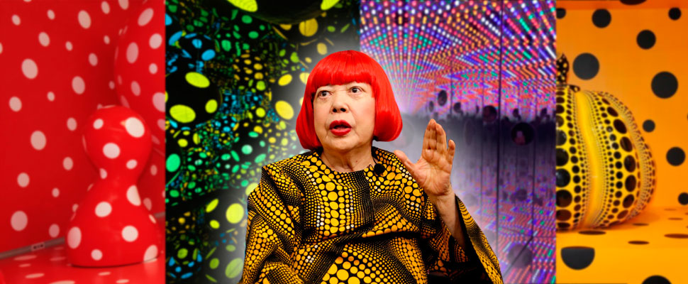 Yayoi Kusoma: the Japanese artist who goes out of the traditional