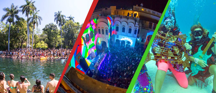 Music Festivals' weirdest locations Music Festivals' weirdest locations