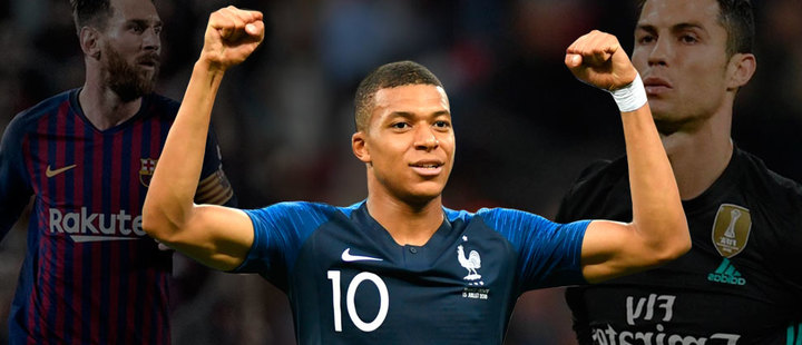 Kylian Mbappé is the new soccer star above Messi, Cristiano and Neymar Kylian Mbappé is the new soccer star above Messi, Cristiano and Neymar