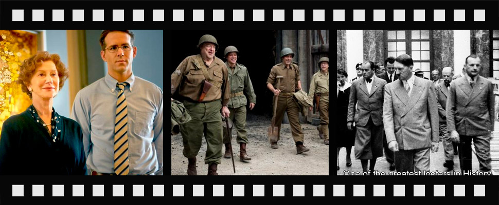 3 films that talk about art in World War II