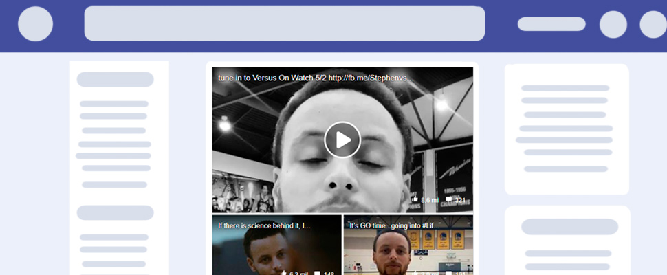 Madness on Facebook! the funny series with Stephen Curry of the Golden State Warriors