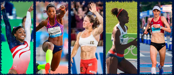 A Latin American in the top of the athletes with better physical condition A Latin American in the top of the athletes with better physical condition