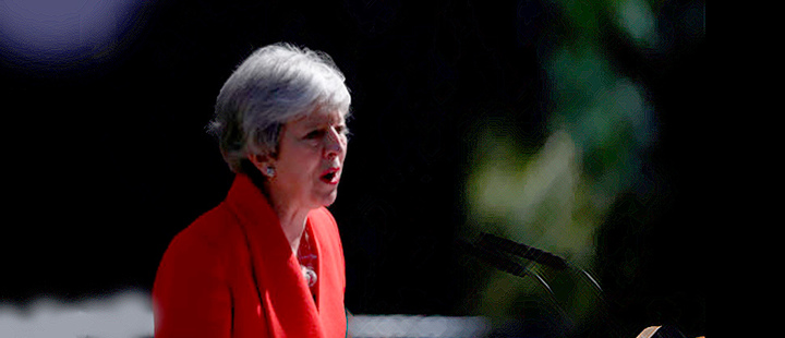 Theresa May resigns her position Theresa May resigns her position