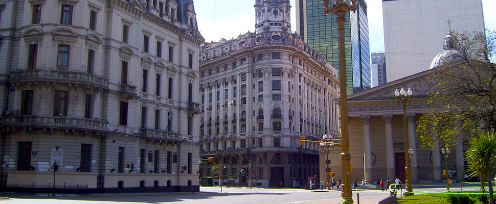 Architecture of Buenos Aires, Argentina.