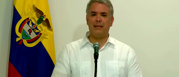 Maduro should spend money on food and not on missiles: Iván Duque Maduro should spend money on food and not on missiles: Iván Duque