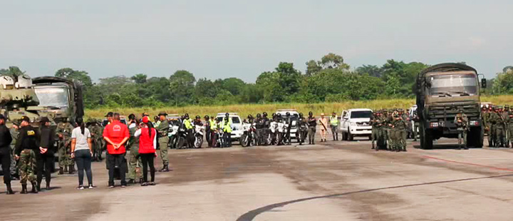 Colombian military, on alert for exercises in Venezuela border Colombian military, on alert for exercises in Venezuela border