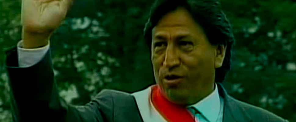 Former President of Peru, Alejandro Toledo.