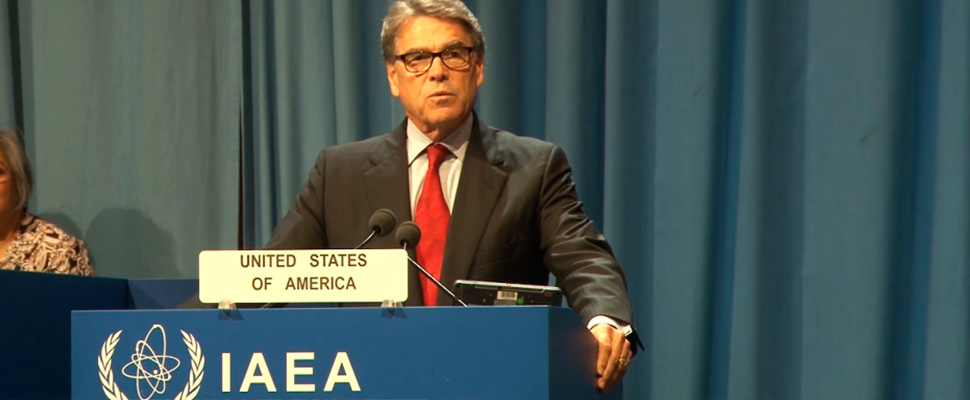 Rick Perry, United States Secretary of Energy.