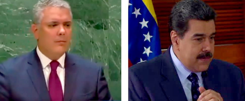 President of Venezuela, Nicolás Maduro, during an interview at the Miraflores Palace.