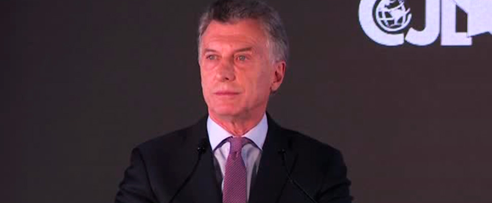 President of Argentina, Mauricio Macri.