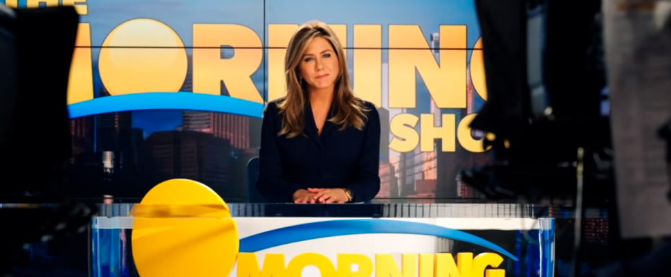 Still of the trailer for the series 'The Morning Show'.