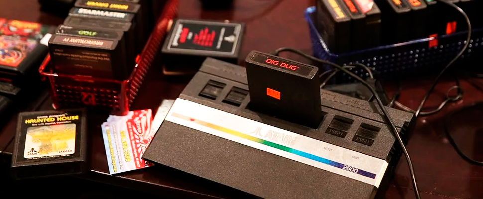 Atari video game console.