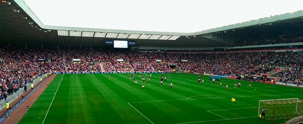 Players during a soccer match.