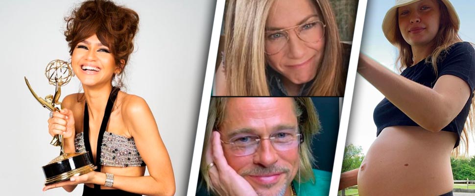 Zendaya, Jennifer Aniston and Brad Pitt, Gigi Hadid