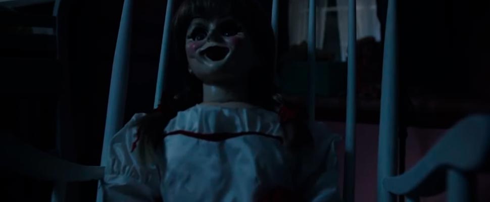 Frame from the movie 'Annabelle'