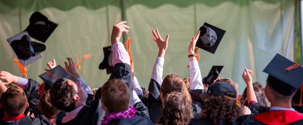 Group of graduates