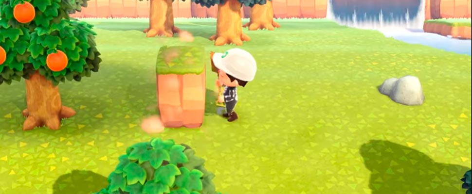 Still from the trailer for the video game 'Animal Crossing'