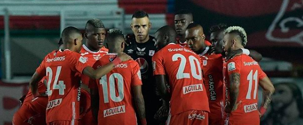 América de Cali players during the BetPlay League final