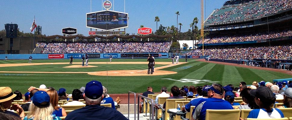 View of Dodger Stadium