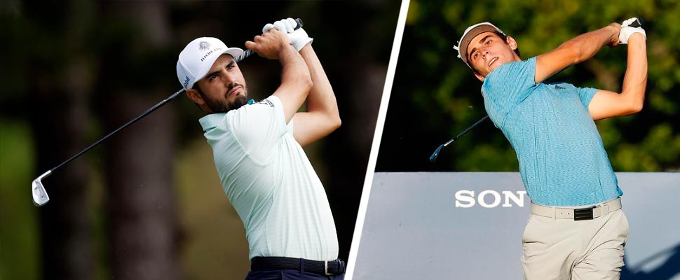 Abraham Ancer and Joaquín Niemann