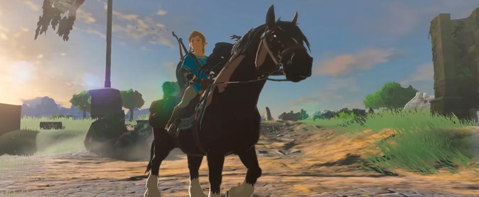 Still from the video game 'The Legend of Zelda: Breath of the Wild'