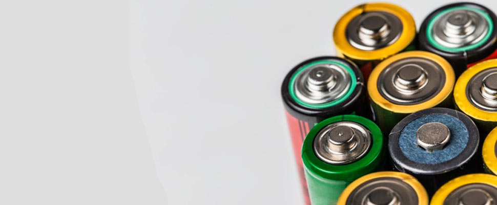 Alkaline batteries