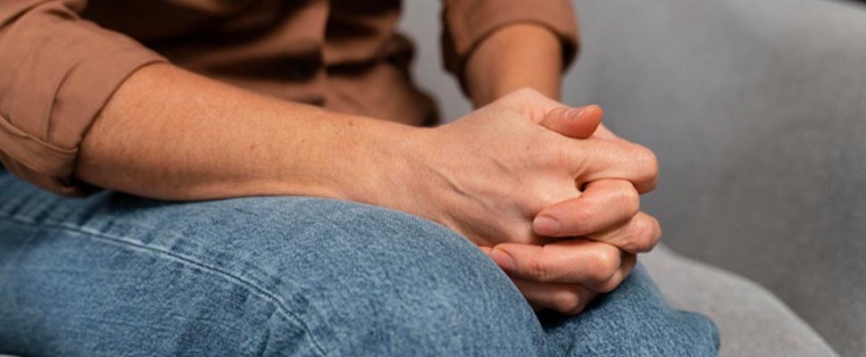 Close-up of a person's hands