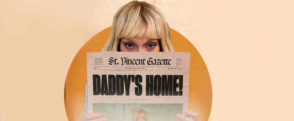 Cover of the album 'Daddy's Home' by St. Vincent