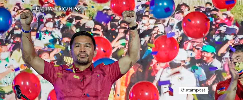 Pacquiao in announcing his candidacy for the presidency