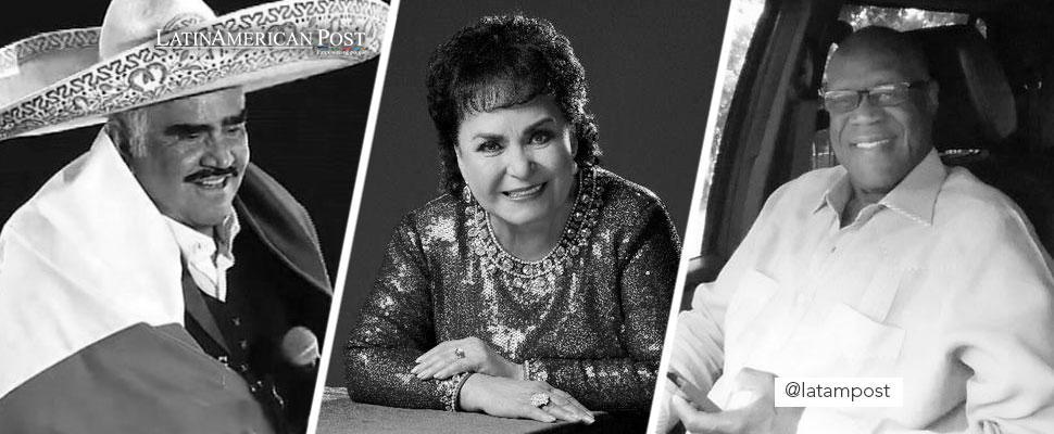 Vicente Fernández, Carmen Salinas and Johnny Ventura