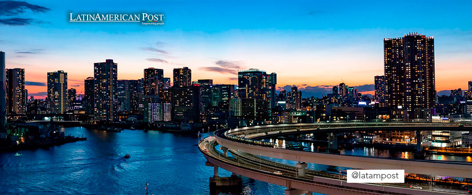 Panoramic image of Tokyo