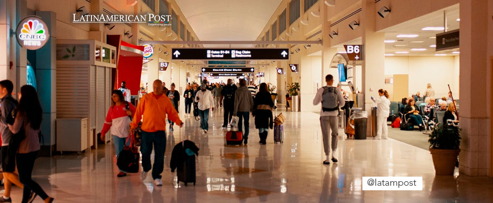 People in airport