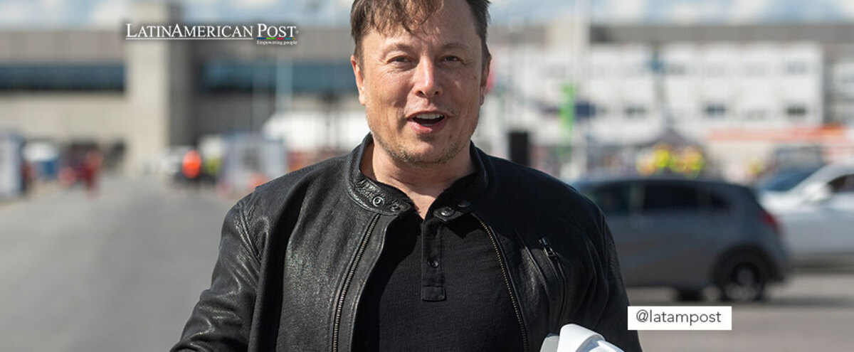 Elon Musk visited the works of the German Tesla factory in Gruenheide.