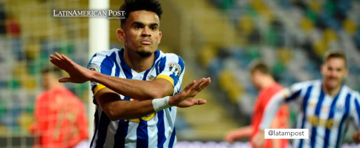 Luis Diaz playing with Porto