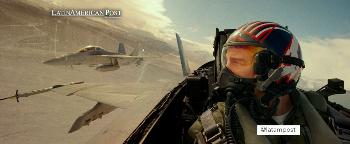 Frame from the movie 'Top Gun: Maverick'