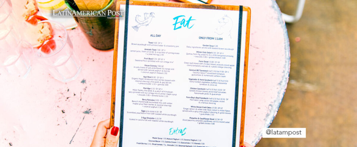 restaurant menu