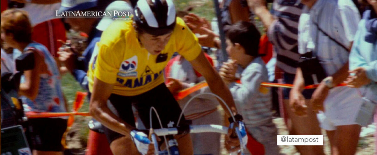 Cyclist during a stage of the Women's Tour de France