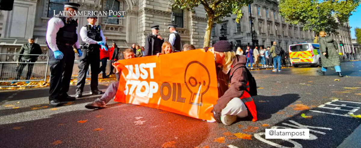 Protesters over 'Just Stop Oil'