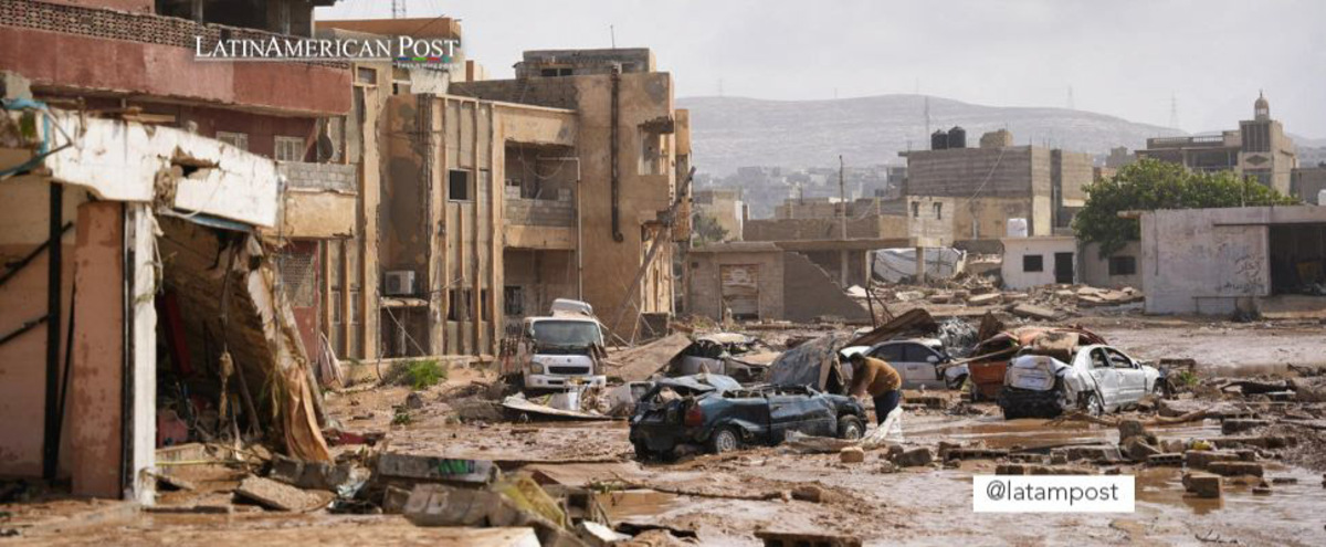 Destruction in the city of Derna, the most affected by torrential rains