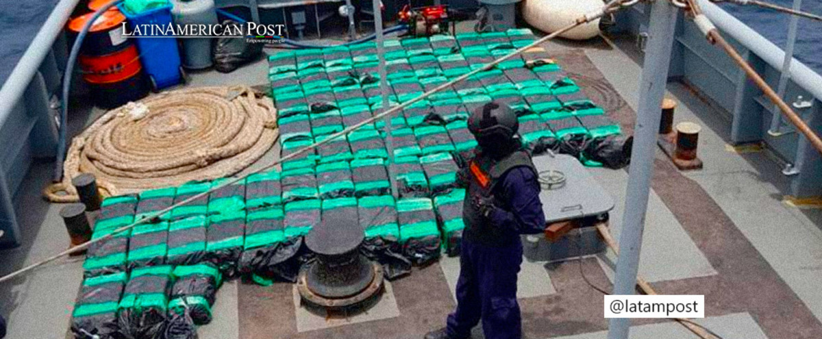 Seizure of cocaine shipment in Ecuador