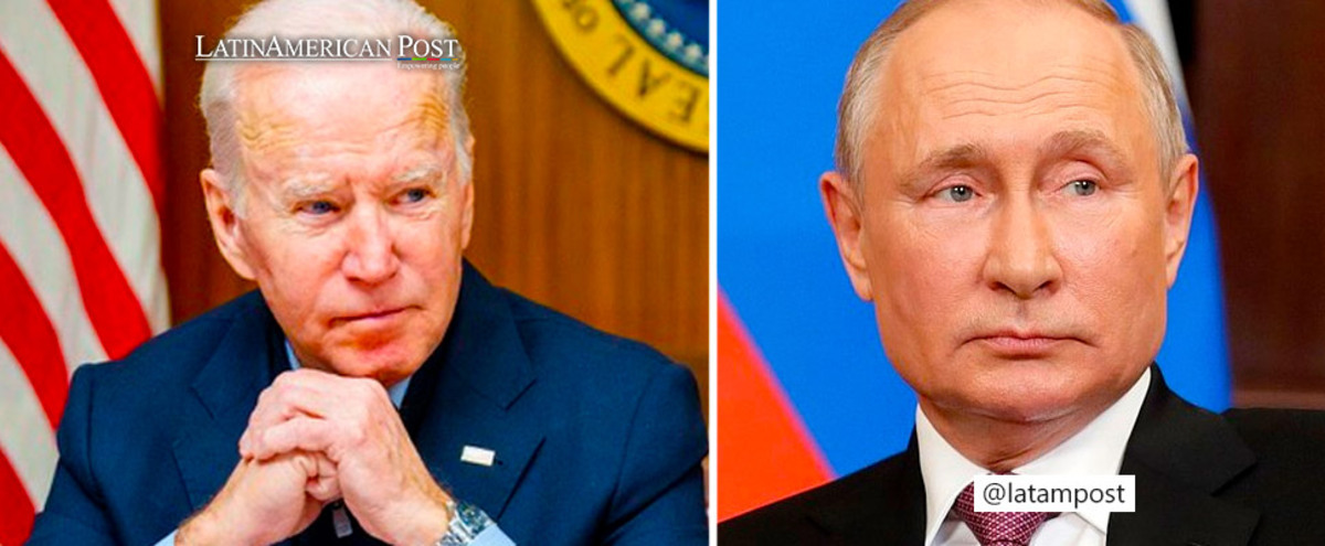 Joe Biden and Vladimir Putin