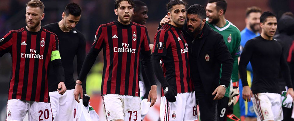 What are the 4 reasons that have led to A.C. Milan to its decline?