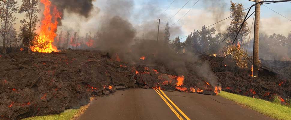 Attention: In Latin America, there are several volcanoes like the one in Hawaii