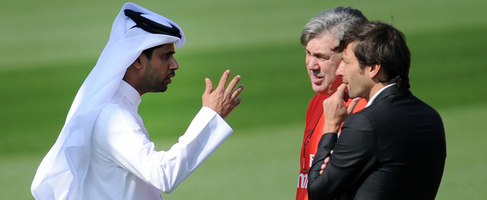 Why do the Arab Sheikhs buy football teams?