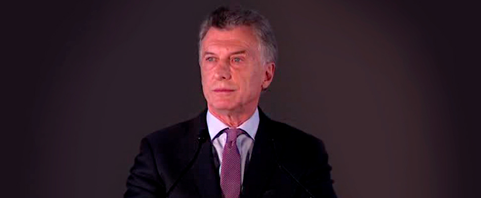 President Mauricio Macri