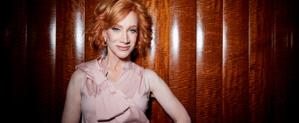 This July 16, 2019 photo shows Kathy Griffin posing for a portrait in New York