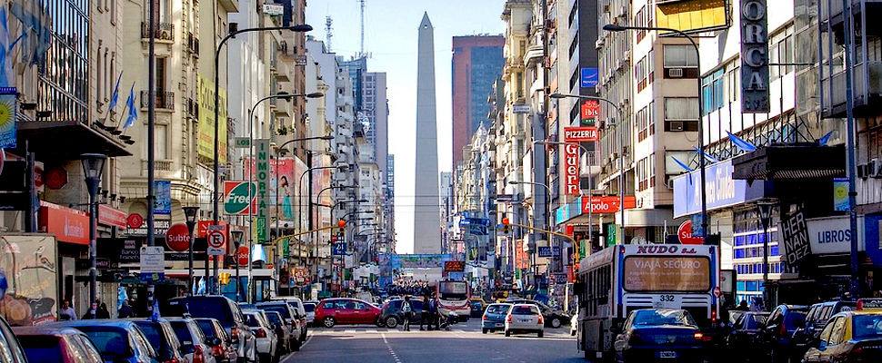 Buenos Aires street, Argentina